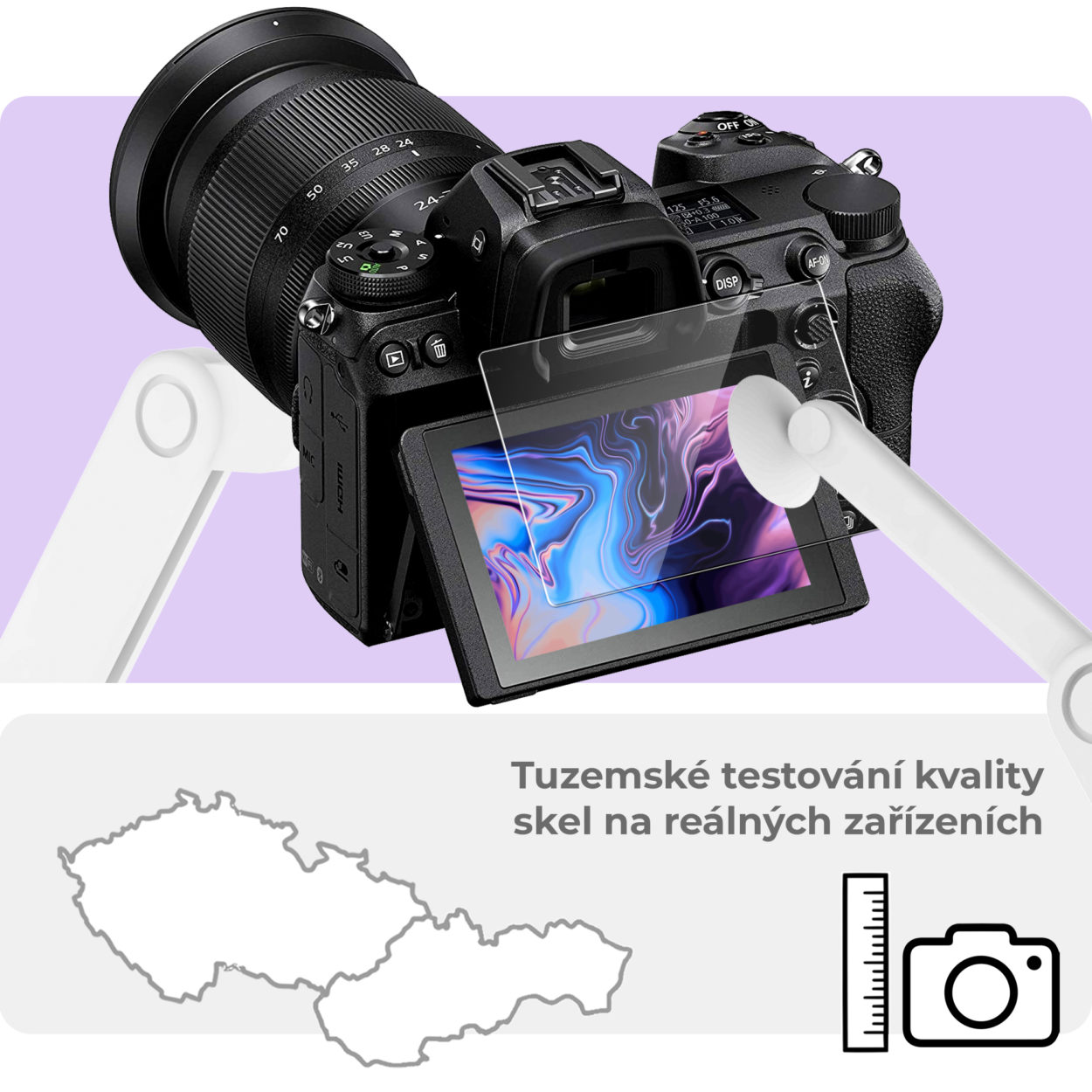 Ochranné sklo - Heureka.sk | Elektronika | Foto | Foto doplnky a príslušenstvo | Ochranné fólie pre fotoaparáty